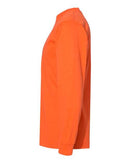 Bayside USA-Made Long Sleeve T-Shirt 6100 - Orange