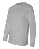 Bayside USA-Made Long Sleeve T-Shirt 6100 - Dark Ash