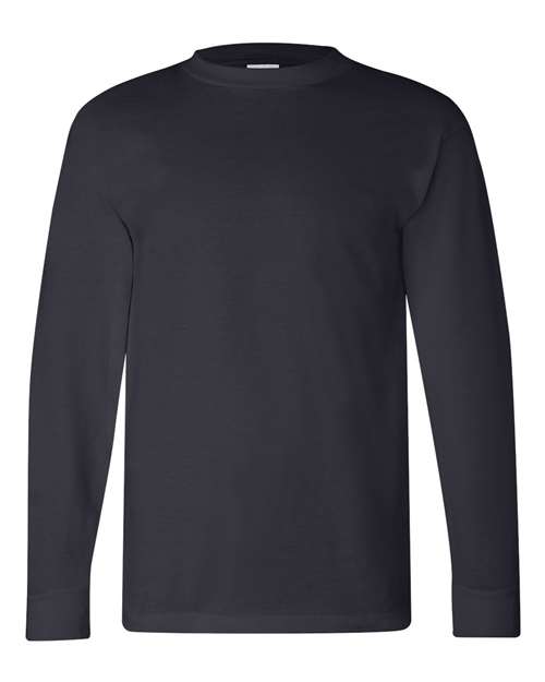 Bayside USA-Made Long Sleeve T-Shirt 6100 - Navy