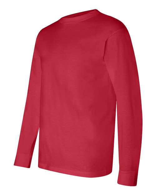 Bayside USA-Made Long Sleeve T-Shirt 6100 - Red