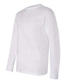 Bayside USA-Made Long Sleeve T-Shirt 6100 - White