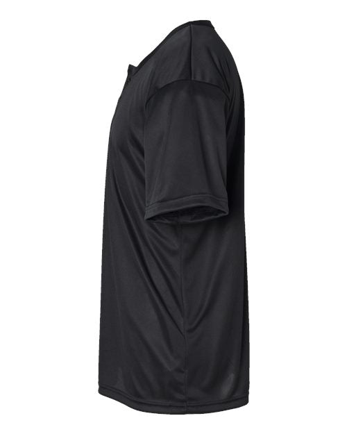 Alleson Athletic B-Core Placket Jersey 7930 - Black
