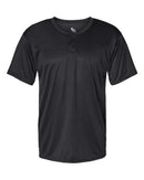 Alleson Athletic B-Core Placket Jersey 7930 - Black
