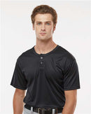 Alleson Athletic B-Core Placket Jersey 7930 - Black