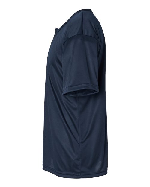 Alleson Athletic B-Core Placket Jersey 7930 - Navy