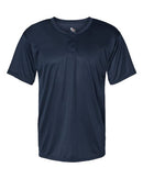 Alleson Athletic B-Core Placket Jersey 7930 - Navy