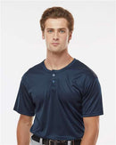 Alleson Athletic B-Core Placket Jersey 7930 - Navy