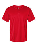 Alleson Athletic B-Core Placket Jersey 7930 - Red