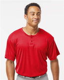 Alleson Athletic B-Core Placket Jersey 7930 - Red