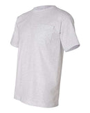 Bayside USA-Made Pocket T-Shirt 7100 - Ash