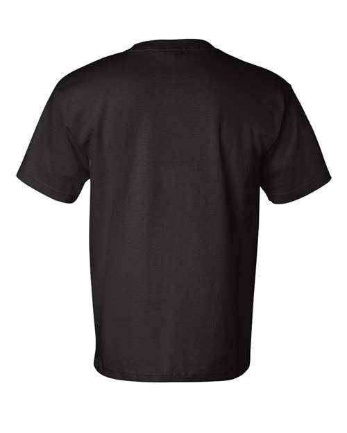 Bayside USA-Made Pocket T-Shirt 7100 - Black