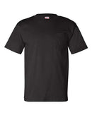 Bayside USA-Made Pocket T-Shirt 7100 - Black