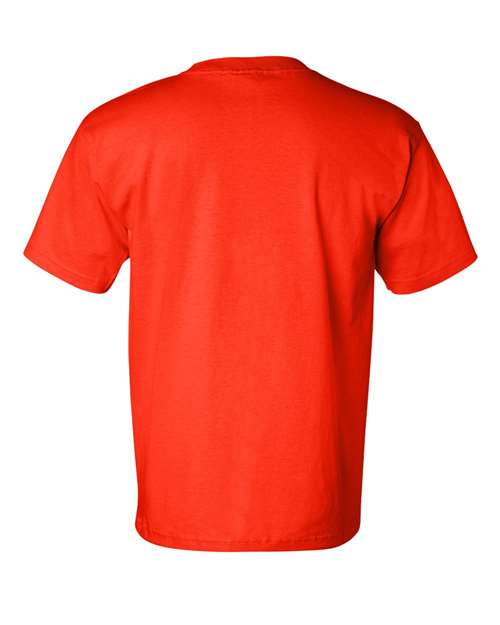 Bayside USA-Made Pocket T-Shirt 7100 - Orange