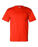 Bayside USA-Made Pocket T-Shirt 7100 - Orange