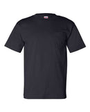 Bayside USA-Made Pocket T-Shirt 7100 - Navy