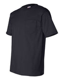 Bayside USA-Made Pocket T-Shirt 7100 - Navy