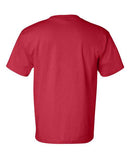 Bayside USA-Made Pocket T-Shirt 7100 - Red