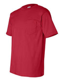 Bayside USA-Made Pocket T-Shirt 7100 - Red