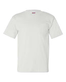 Bayside USA-Made Pocket T-Shirt 7100 - White