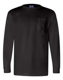 Bayside Union-Made Long Sleeve Pocket T-Shirt 3055
