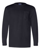 Bayside Union-Made Long Sleeve Pocket T-Shirt 3055