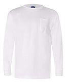 Bayside Union-Made Long Sleeve Pocket T-Shirt 3055