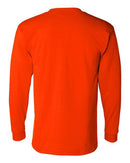 Bayside USA-Made 50/50 Long Sleeve Pocket T-Shirt 1730