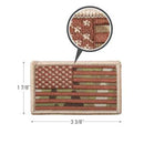 Rothco American Flag Patch - Hook Back. Item