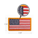 Rothco American Flag Patch - Hook Back. Item