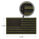 Rothco American Flag Patch - Hook Back. Item