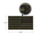 Rothco American Flag Patch - Hook Back. Item