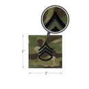Rothco Official U.S. Made Embroidered Rank Insignia Staff Sergeant Patch. Item