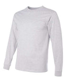 JERZEES Dri-Power® Long Sleeve 50/50 T-Shirt 29LSR - Ash