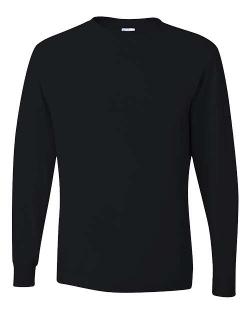 JERZEES Dri-Power® Long Sleeve 50/50 T-Shirt 29LSR - Black