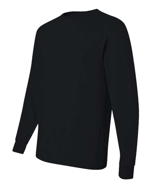 JERZEES Dri-Power® Long Sleeve 50/50 T-Shirt 29LSR - Black