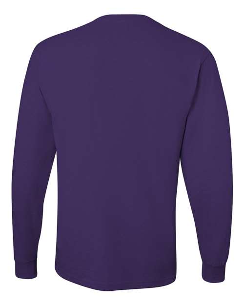 JERZEES Dri-Power® Long Sleeve 50/50 T-Shirt 29LSR - Deep Purple