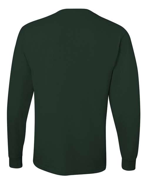 JERZEES Dri-Power® Long Sleeve 50/50 T-Shirt 29LSR - Forest Green