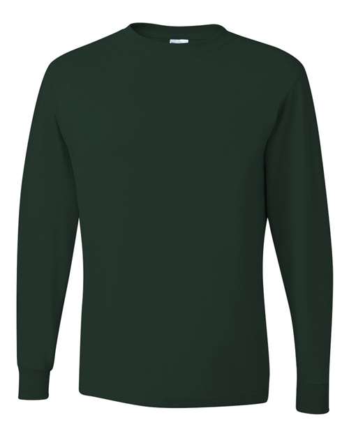 JERZEES Dri-Power® Long Sleeve 50/50 T-Shirt 29LSR - Forest Green