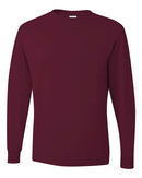 JERZEES Dri-Power® Long Sleeve 50/50 T-Shirt 29LSR - Maroon