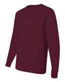 JERZEES Dri-Power® Long Sleeve 50/50 T-Shirt 29LSR - Maroon
