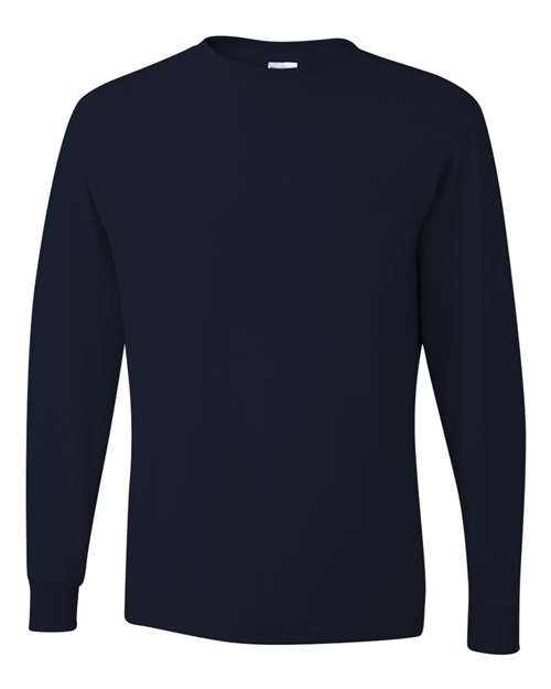 JERZEES Dri-Power® Long Sleeve 50/50 T-Shirt 29LSR - J. Navy