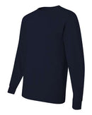 JERZEES Dri-Power® Long Sleeve 50/50 T-Shirt 29LSR - J. Navy