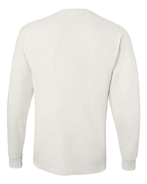 JERZEES Dri-Power® Long Sleeve 50/50 T-Shirt 29LSR - White