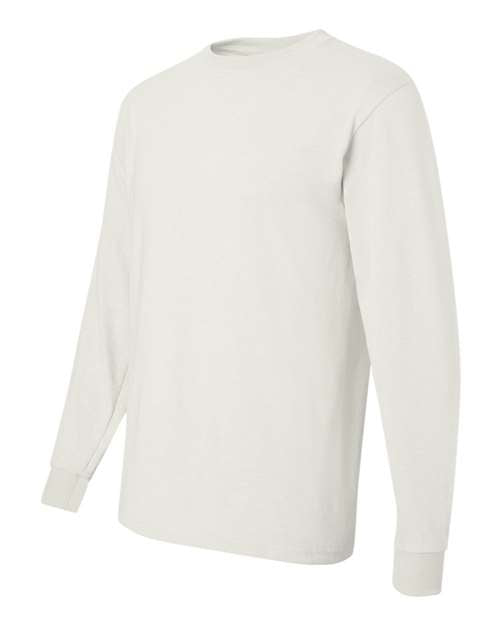 JERZEES Dri-Power® Long Sleeve 50/50 T-Shirt 29LSR - White