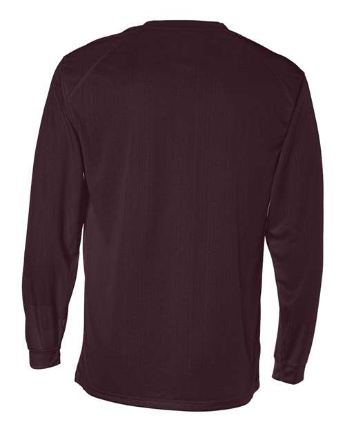 Badger B-Core Long Sleeve T-Shirt 4104 - Maroon