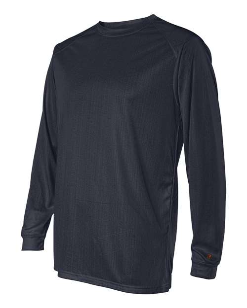 Badger B-Core Long Sleeve T-Shirt 4104 - Navy