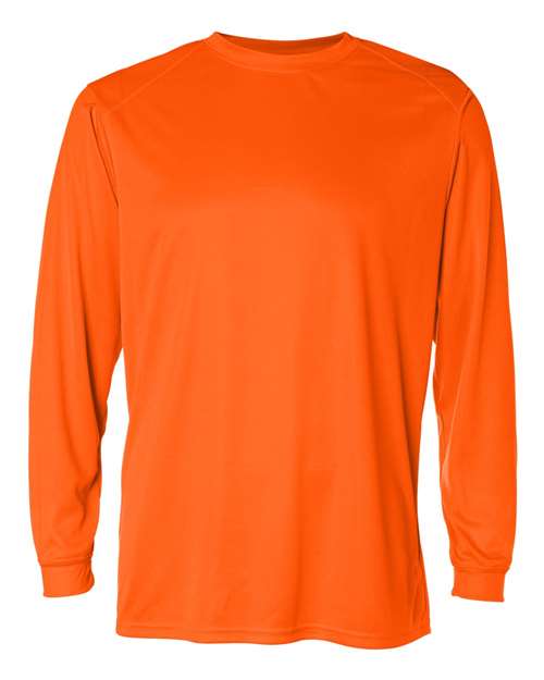 Badger B-Core Long Sleeve T-Shirt 4104 - Safety Orange