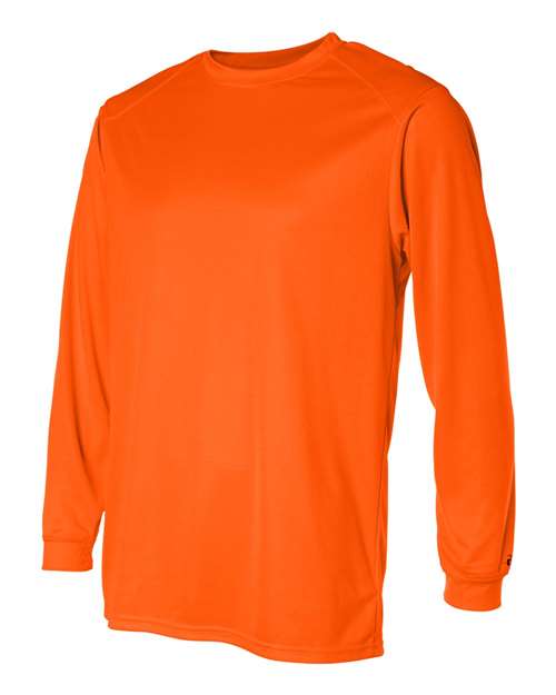 Badger B-Core Long Sleeve T-Shirt 4104 - Safety Orange