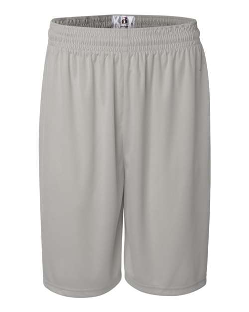 Badger B-Core 9" Shorts 4109 - Silver