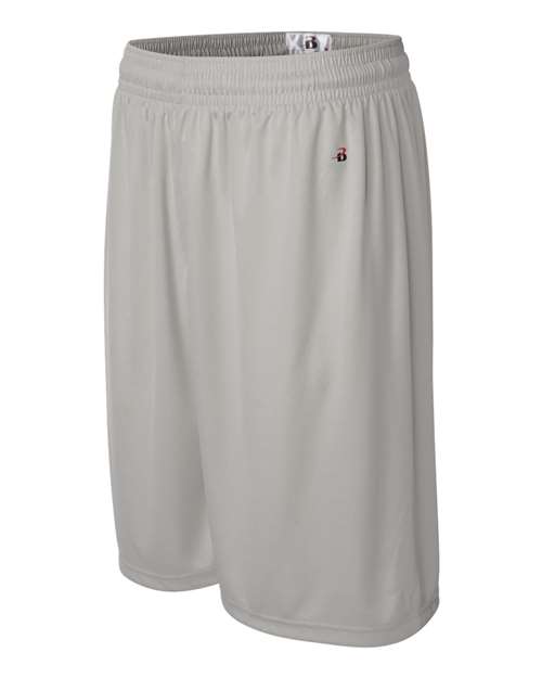 Badger B-Core 9" Shorts 4109 - Silver